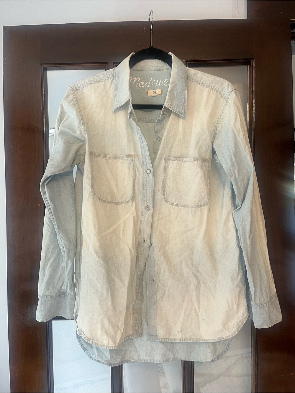 Madewell Women’s Light Blue Denim Shirt